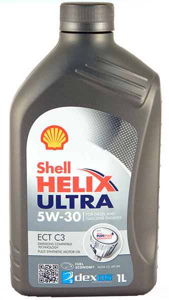 Моторна олива Shell Helix Ultra ECT C3 5W-30 1 л - фото 1