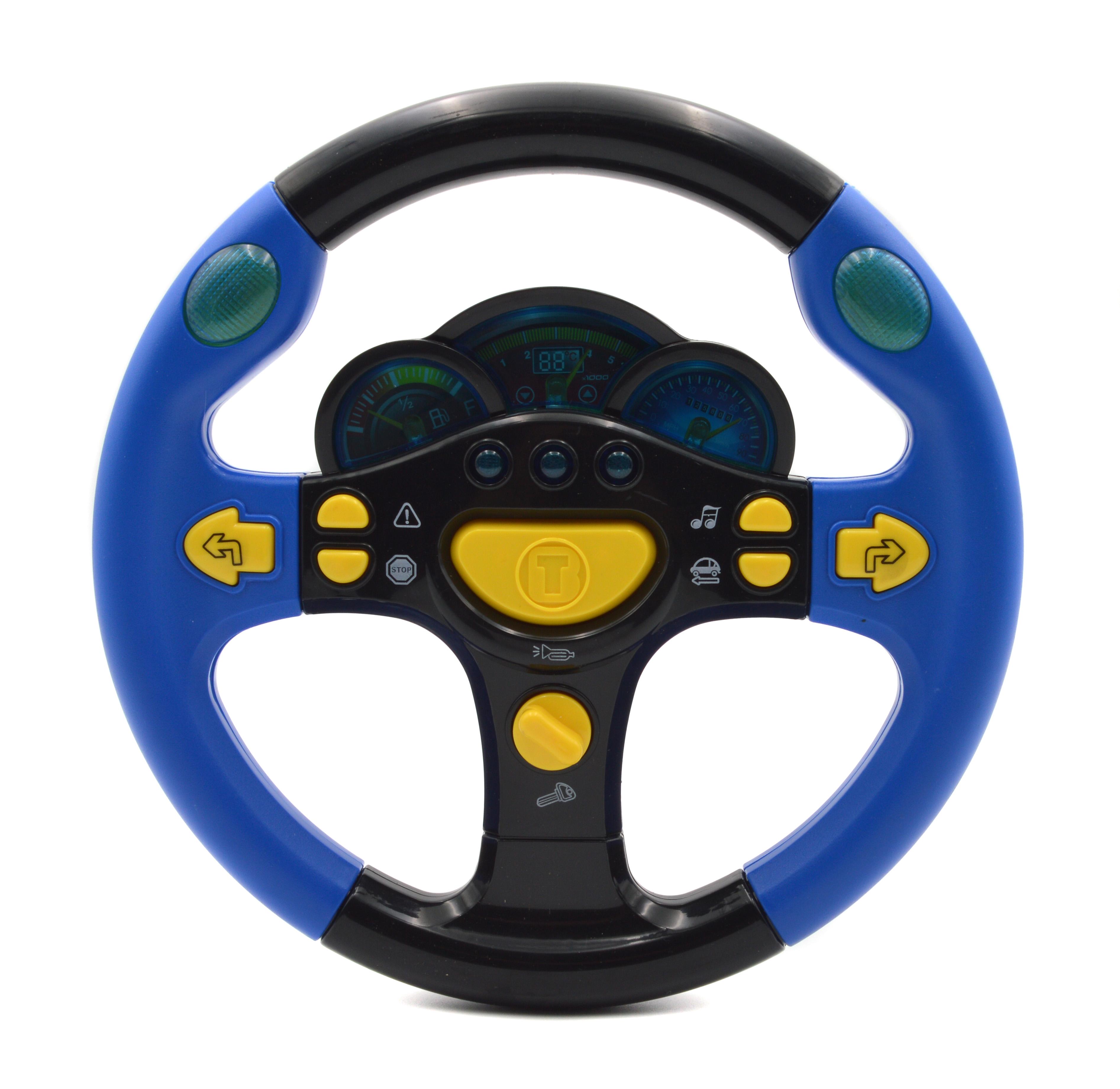 Руль музыкальный 7044 звук/свет (7044B)