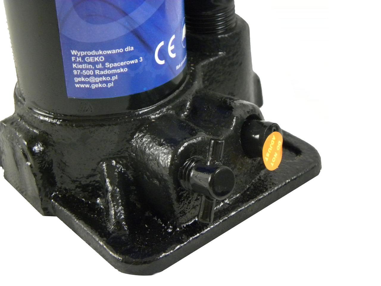 Домкрат гідравлічний GeKo пляшковий 6 тонн (G01053) - фото 6 Домкрат гідравлічний GeKo пляшковий 6 тонн (G01053) - фото 6