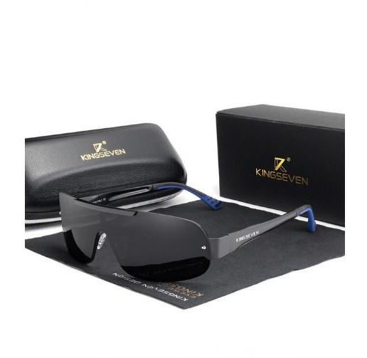 Сонцезахисні окуляри для водіїв KINGSEVEN DESIGN з поляризованими лінзами Синій/Сірий (N7716) Сонцезахисні окуляри для водіїв KINGSEVEN DESIGN з поляризованими лінзами Синій/Сірий (N7716)