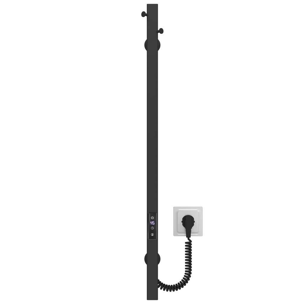 Полотенцесушитель электрический Deffi Holly JD04 нержавеющая сталь 30x800 мм (C.MB.80.30.E.B.U.2)