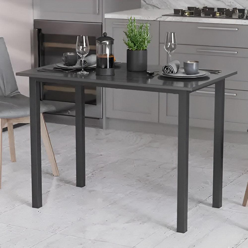 Стол универсальный Ferrum-decor Knap металл/ДСП 16 мм 750x1200x600 мм Черный/Сосная Кембра (FRD-106353)