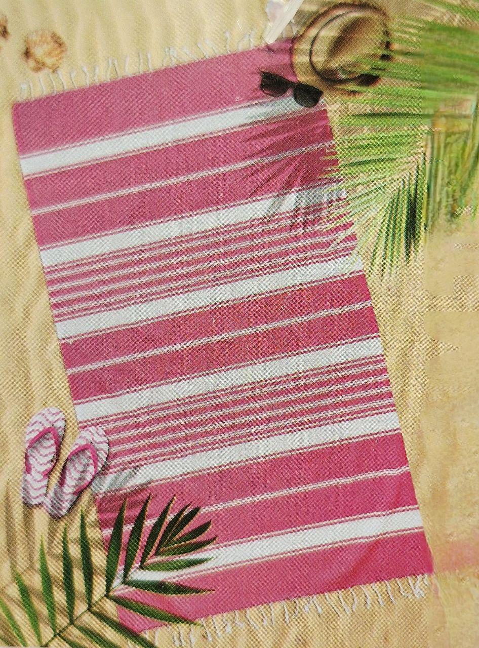 Полотенце хлопковое для сауны Hamam Towel 90х170 см Розовый (2326) Полотенце хлопковое для сауны Hamam Towel 90х170 см Розовый (2326)