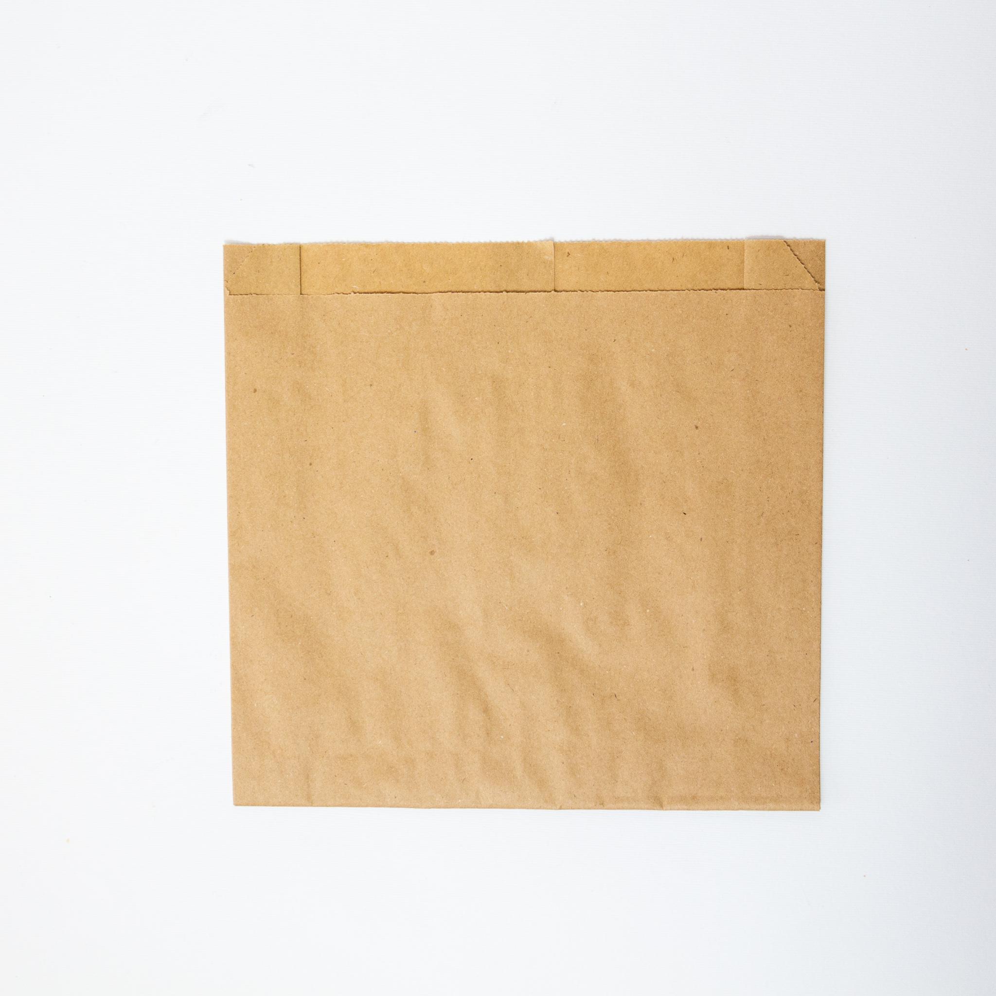 Пакет бумажный для выпечки панини сендвичей крафт 220х60х230 мм 500 шт. Бурый