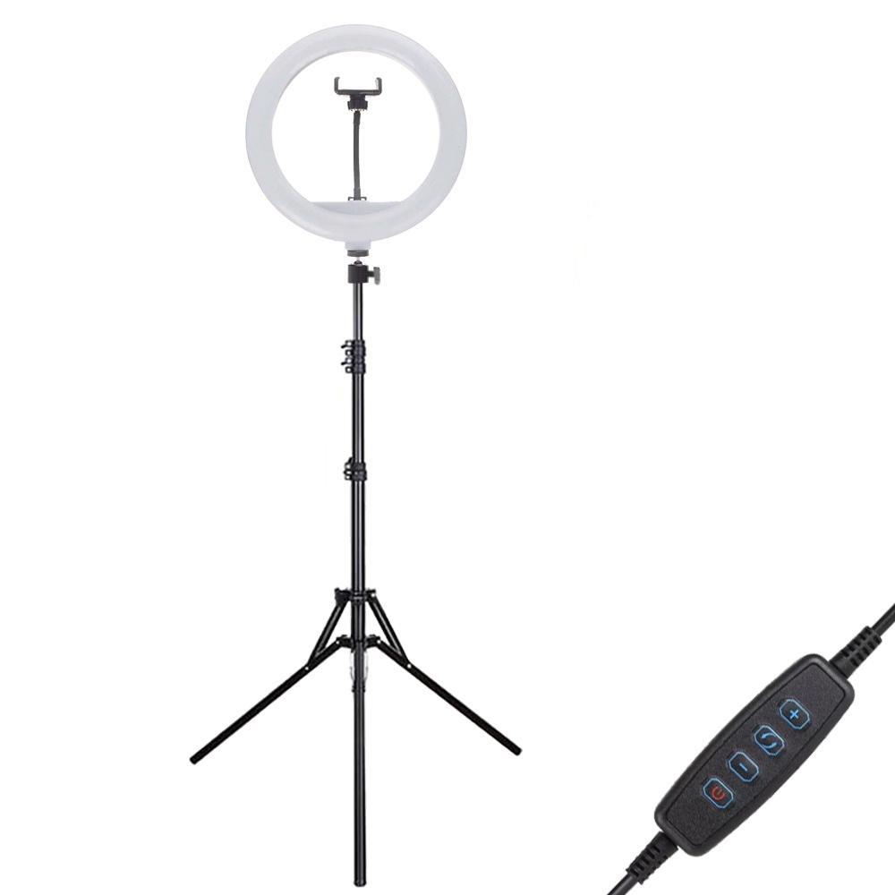 Кольцевая лампа светодиодная Ring Fill Light JY-300 USB 30 см с пультом ДУ + штатив 2 м Кольцевая лампа светодиодная Ring Fill Light JY-300 USB 30 см с пультом ДУ + штатив 2 м
