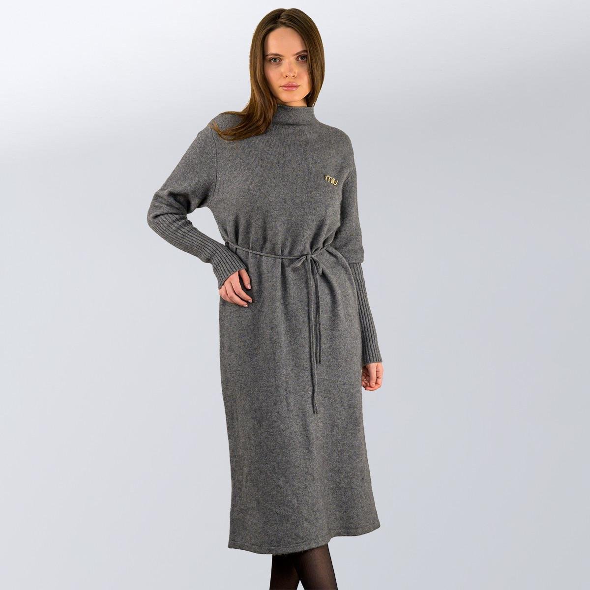 Сукня жіноча повсякденна Miu Miu M Сірий (2797308376)