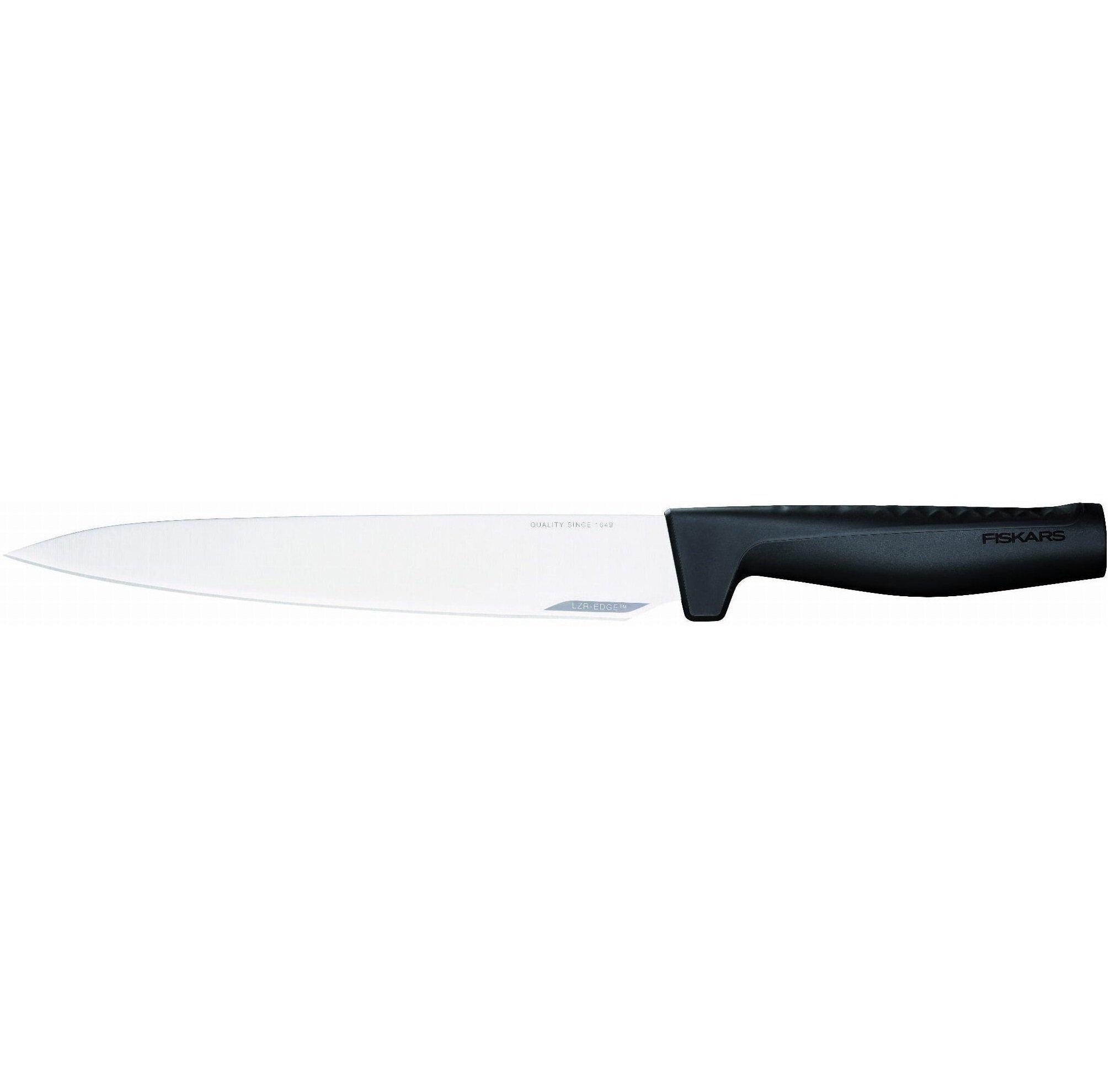 Нож Fiskars Hard Edge 1051760 для мяса 21,6 см Черный (613484)