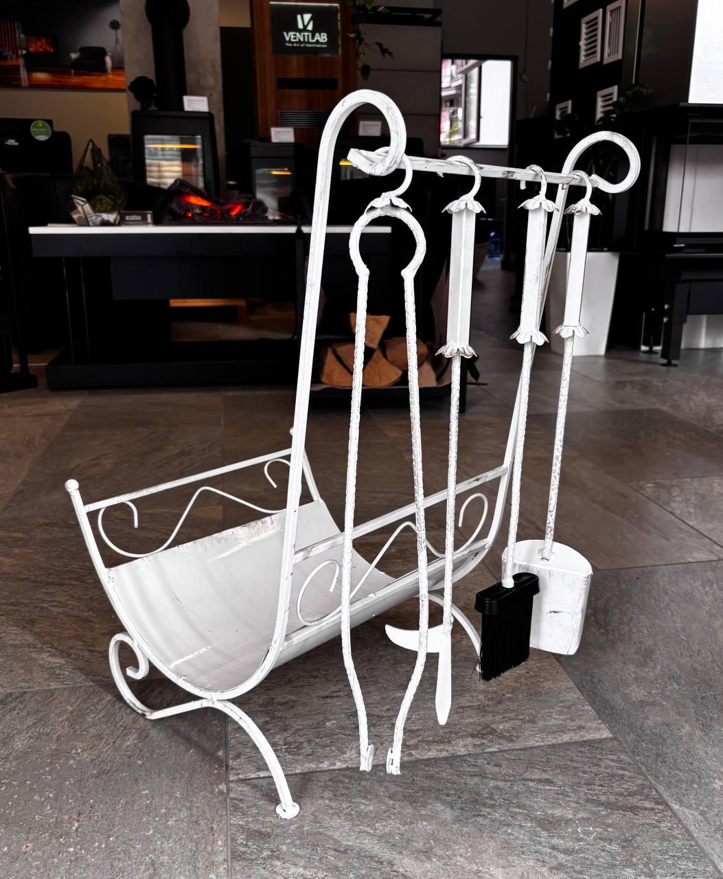 Набір для каміну кований Білий (28918622) - фото 3