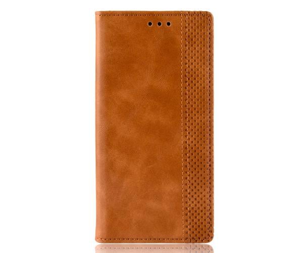 Чехол книжка Epik iFace Retro Leather для Infinix Note 12 Pro 4G Коричневый - фото 1