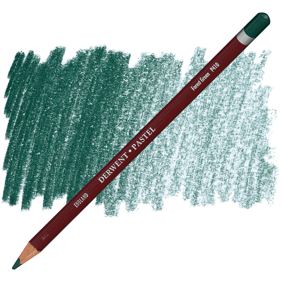 Олівець пастельний Derwent Pastel P410 2300270 6 шт. Зелений ліс (5028252138949)