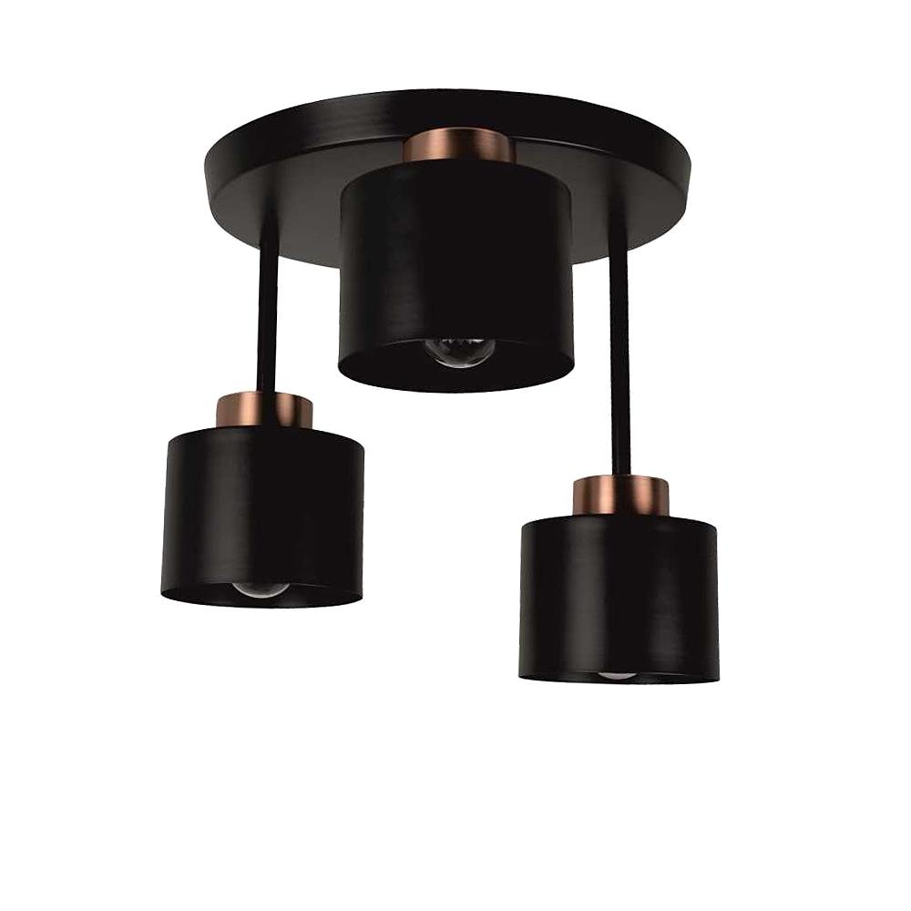 Люстра подвесная Light House SRS-19041/3 Черный/Золотой