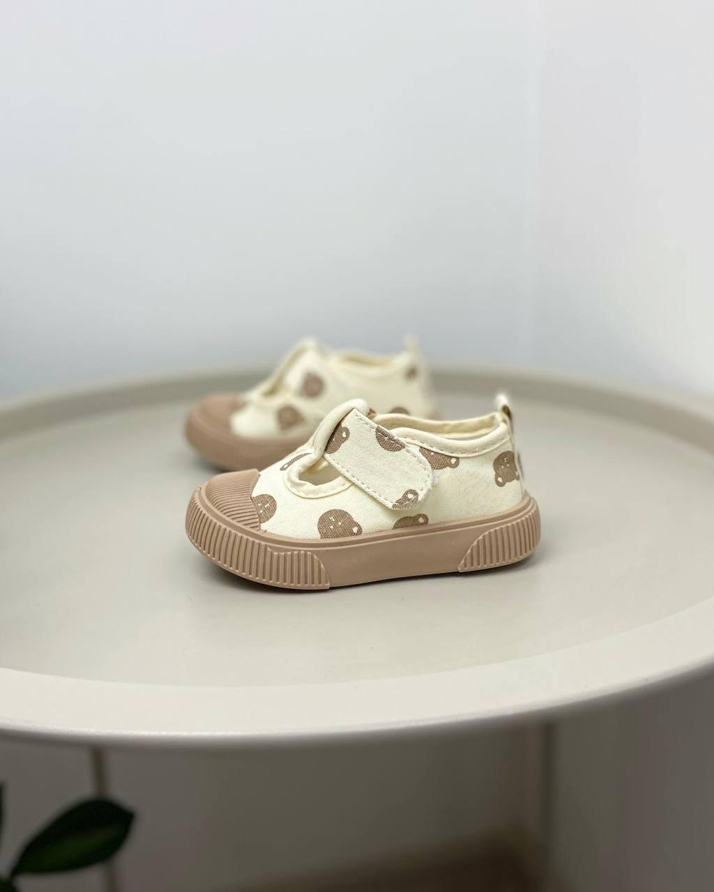 Кроссовки детские р. 17 Бежевый (790) - фото 3 Кроссовки детские р. 17 Бежевый (790) - фото 3