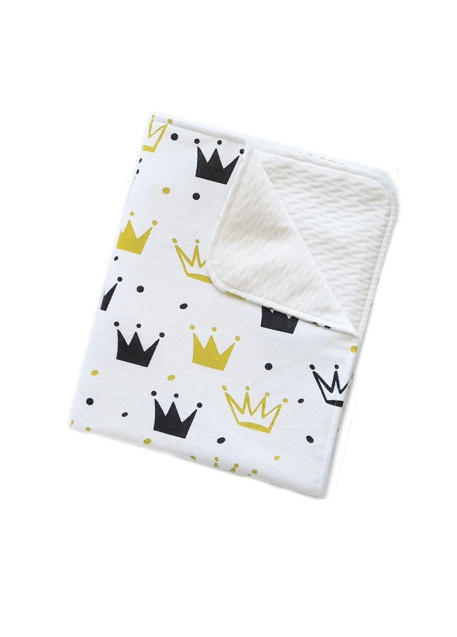 Пелюшка для дітей багаторазова Giselle непромокаюча двостороння 50х70 см Білий (6005004)