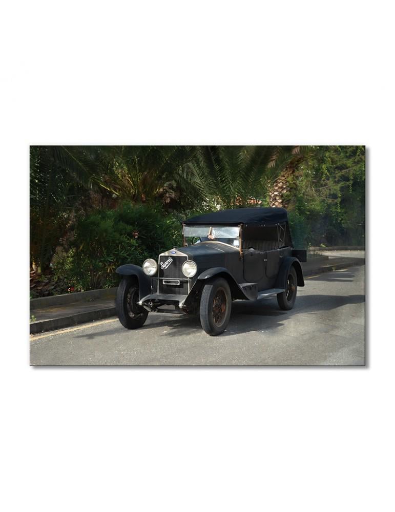 Картина модульная Ретро автомобили черный 665 Суперба Тоурер 1 модуль 60x90 см