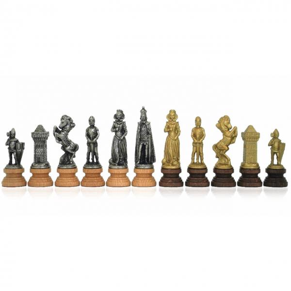 Шахматы эксклюзивные подарочные Средневековье 162MW 253BW - фото 3