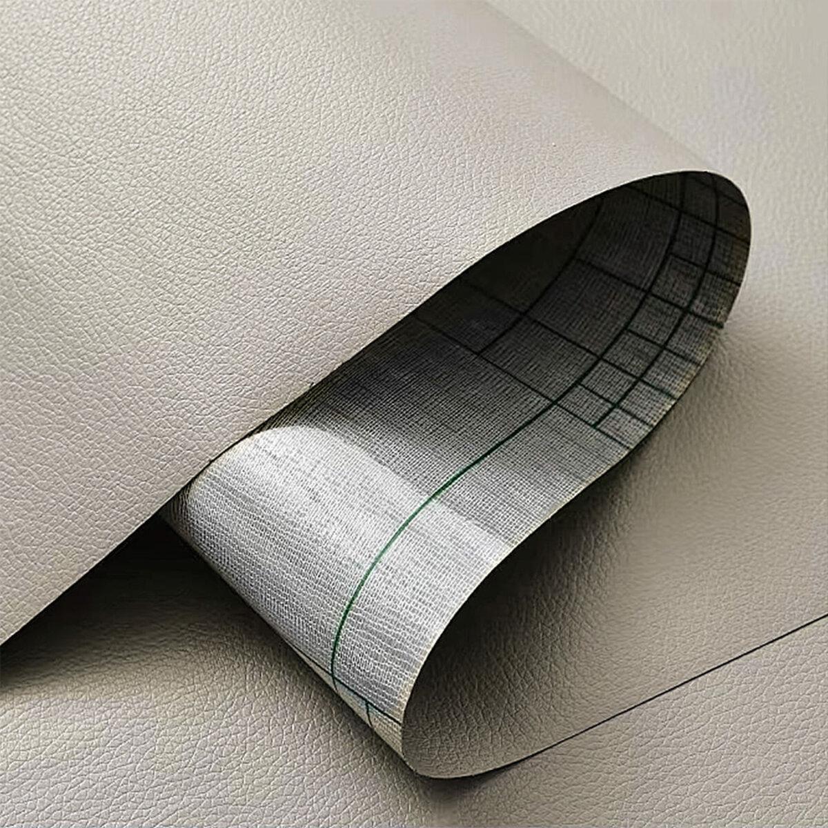 Самоклеящаяся экокожа в рулоне 0,5 мм 1,37х1 м Light grey (SW-00001373)