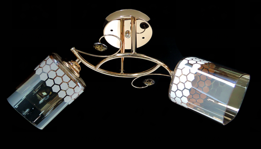 Люстра подвесная Sirius Ю 7420A/2 на 2 плафона (000032122)