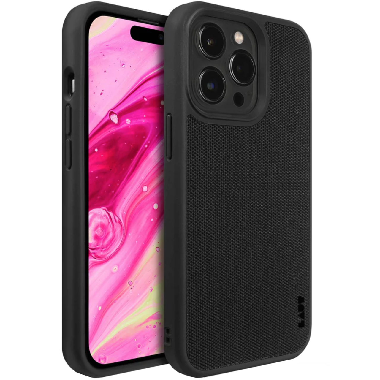 Чехол-накладка LAUT URBAN CORDURA PROTECT IMPKT Cell Technology Case for iPhone 14 Pro, Black (L_IP22B_UP_BK)