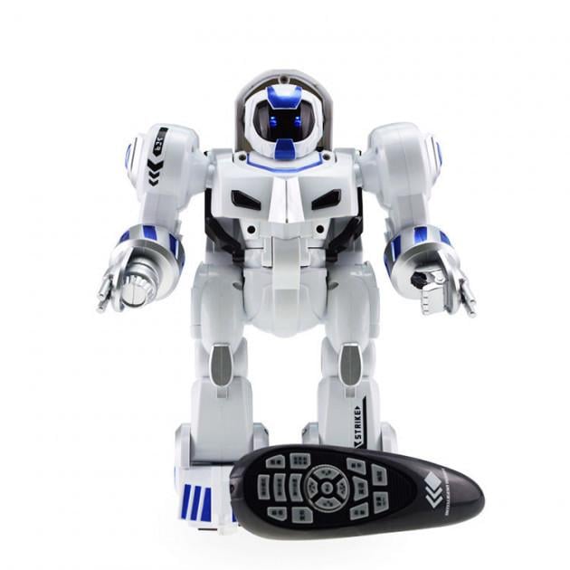 Робот LE NENG TOYS K4 Fingerprint Touch Robot многофункциональный робот на радиоуправлении Белый (SUN3607)