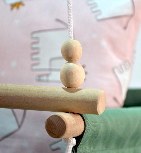 Дитяча гойдалка Infancy Слоники Оливковий (10142313) - фото 4 Дитяча гойдалка Infancy Слоники Оливковий (10142313) - фото 4