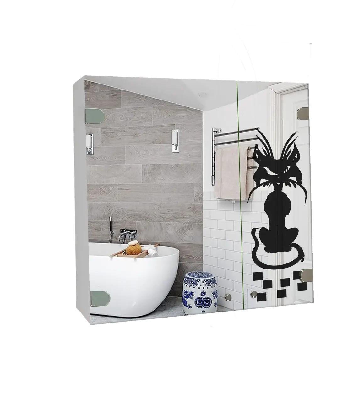 Шкафчик зеркальный 530х640х120 мм (838)