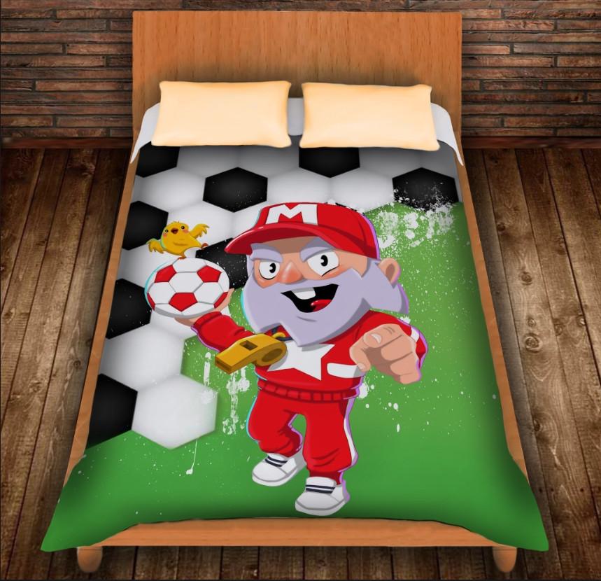 Плед с 3D принтом Дина Майк Коучер 150х200 см (epi_0013)