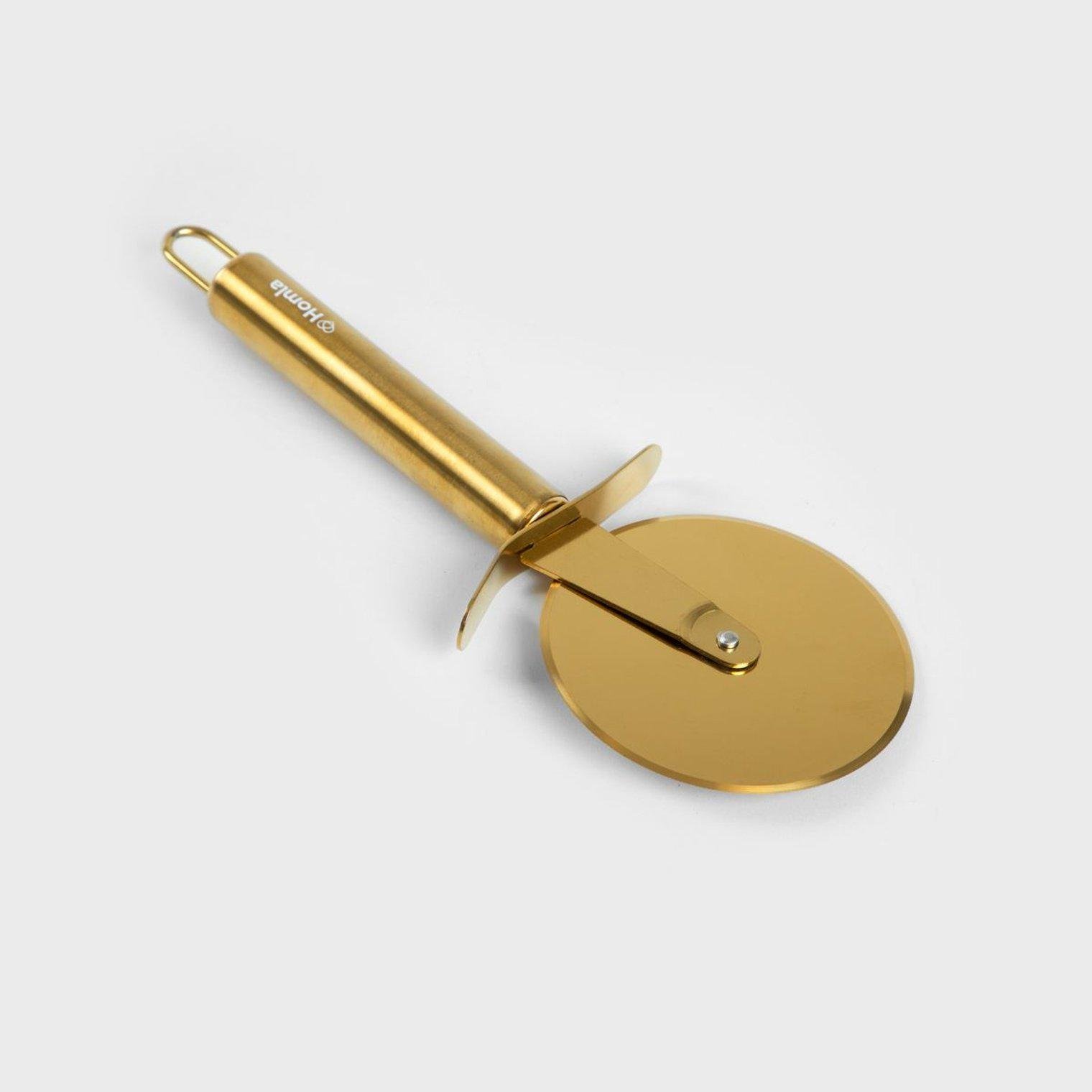 Ніж для піци Homla STILO 21 см Золотий (231799)