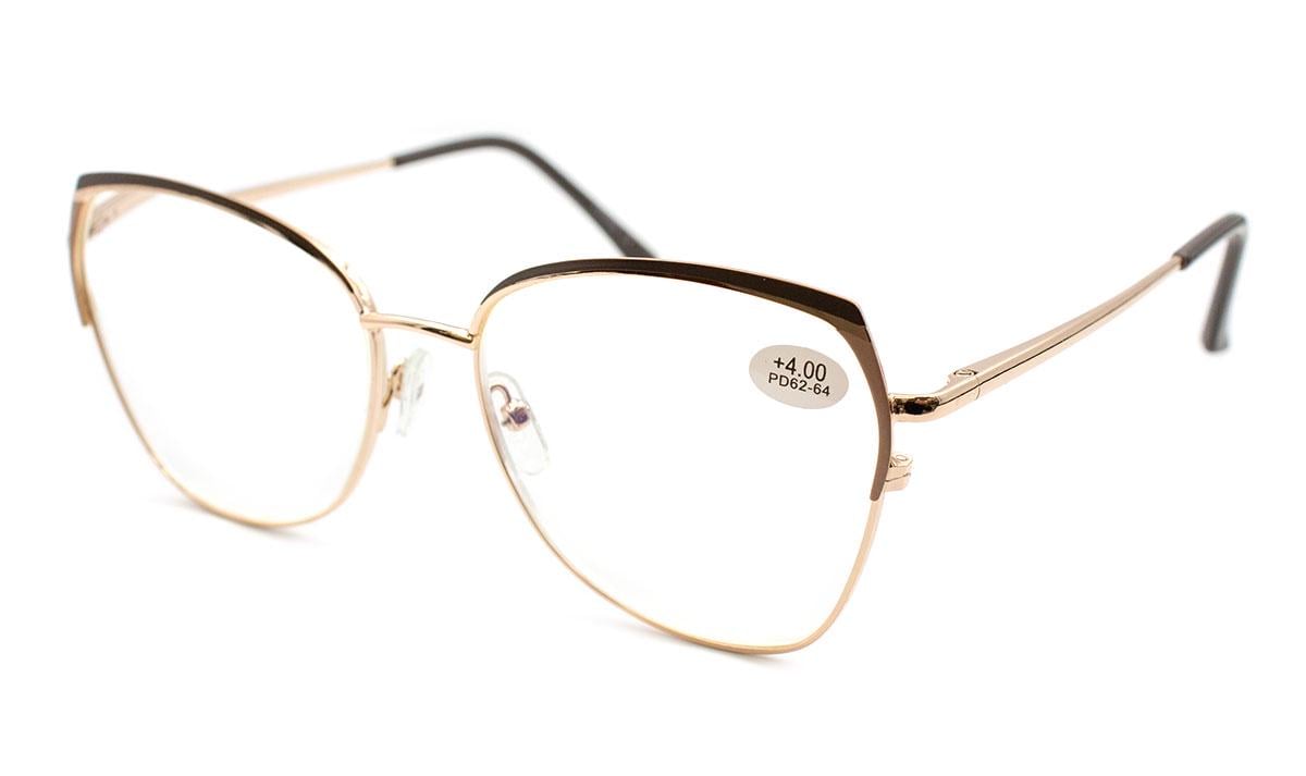 Окуляри для зору жіночі Verse 321183-C2 Blue blocker в металевій оправі +0.75 (103091319)