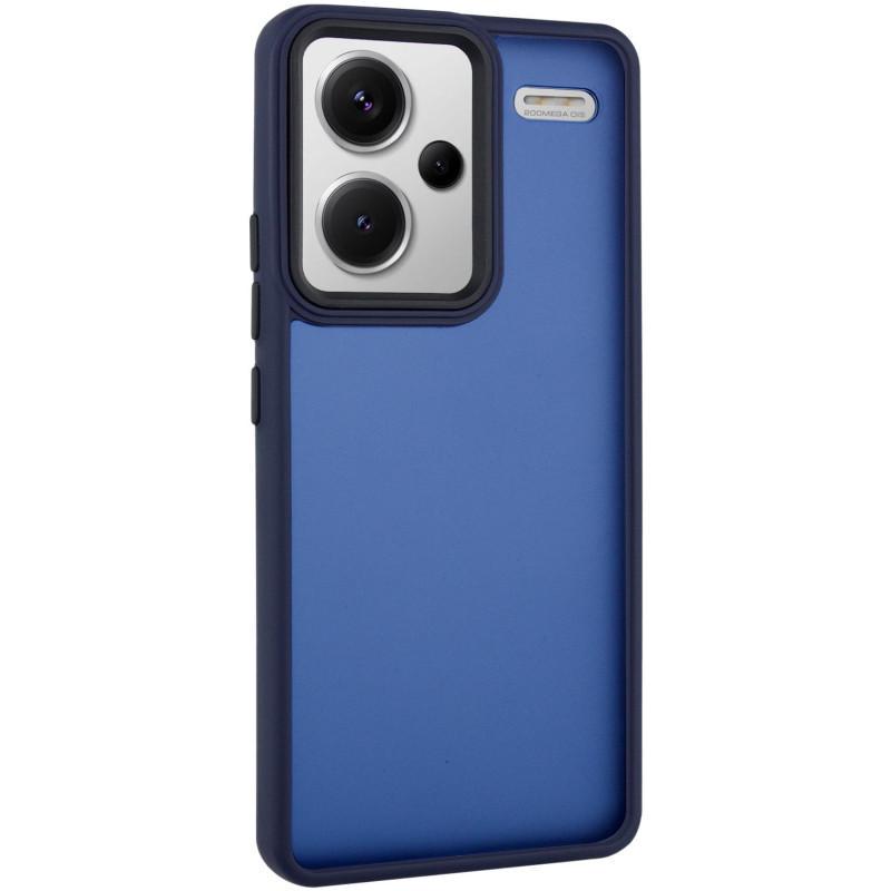 Противоударный Чехол TPU+PC Lyon Frosted для Xiaomi Redmi Note 13 Pro+ Navy Blue