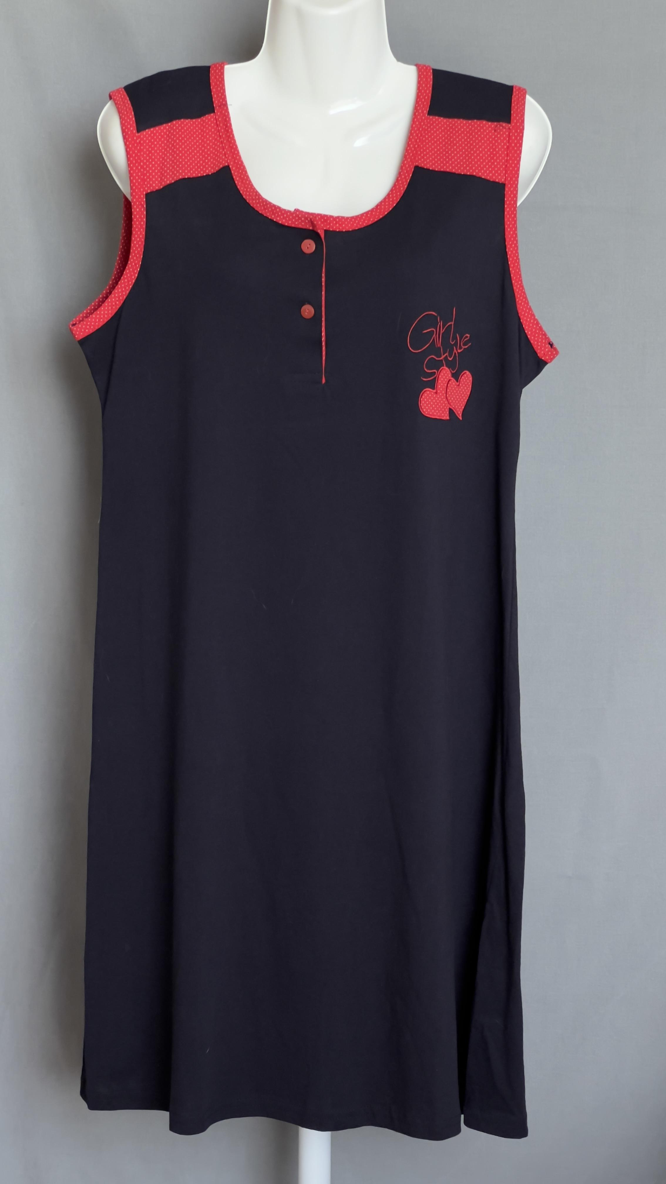 Туніка Fawn з серцем XL Чорний (1492942)