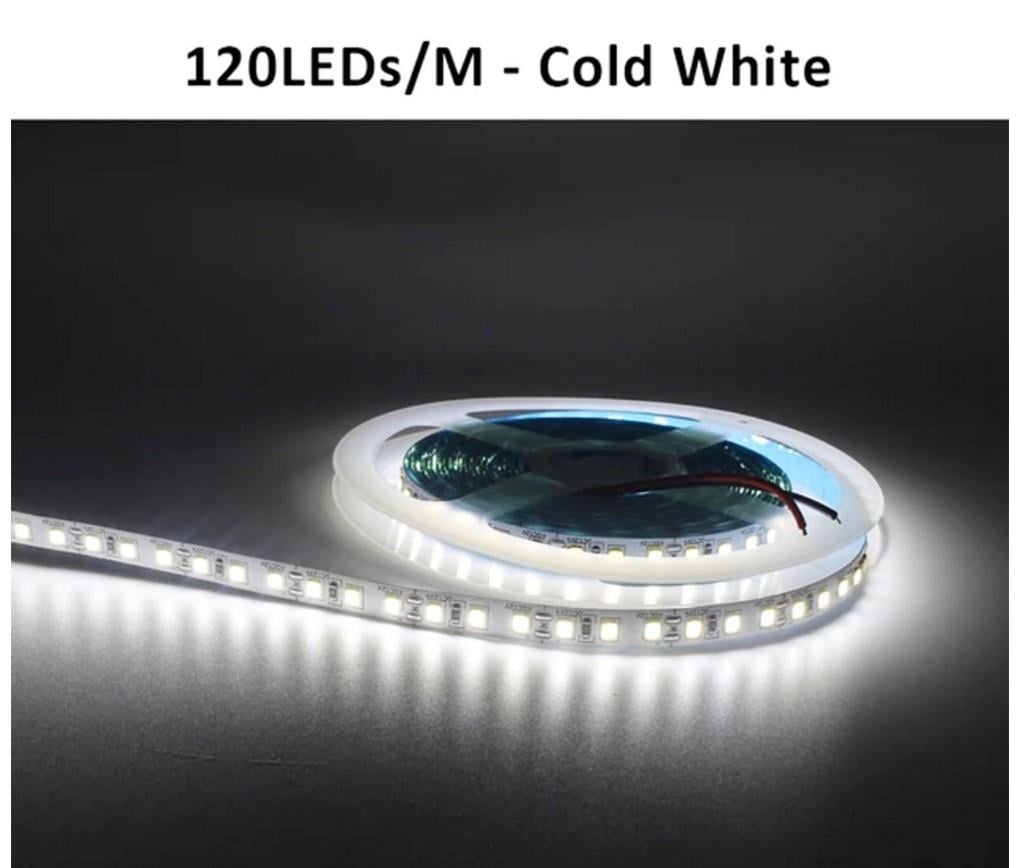 Світлодіодна стрічка 12 В 5 м 2835-600LED 6500 К Білий холодний (No1261437) - фото 4 Світлодіодна стрічка 12 В 5 м 2835-600LED 6500 К Білий холодний (No1261437) - фото 4