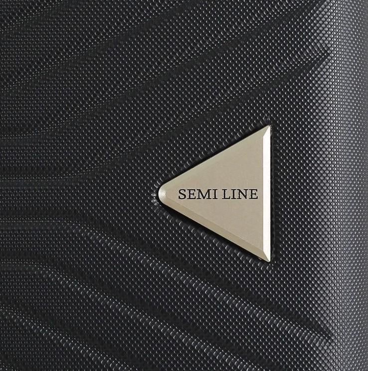 Валіза SEMI LINE T5690-3 28" L Black (60354) - фото 2
