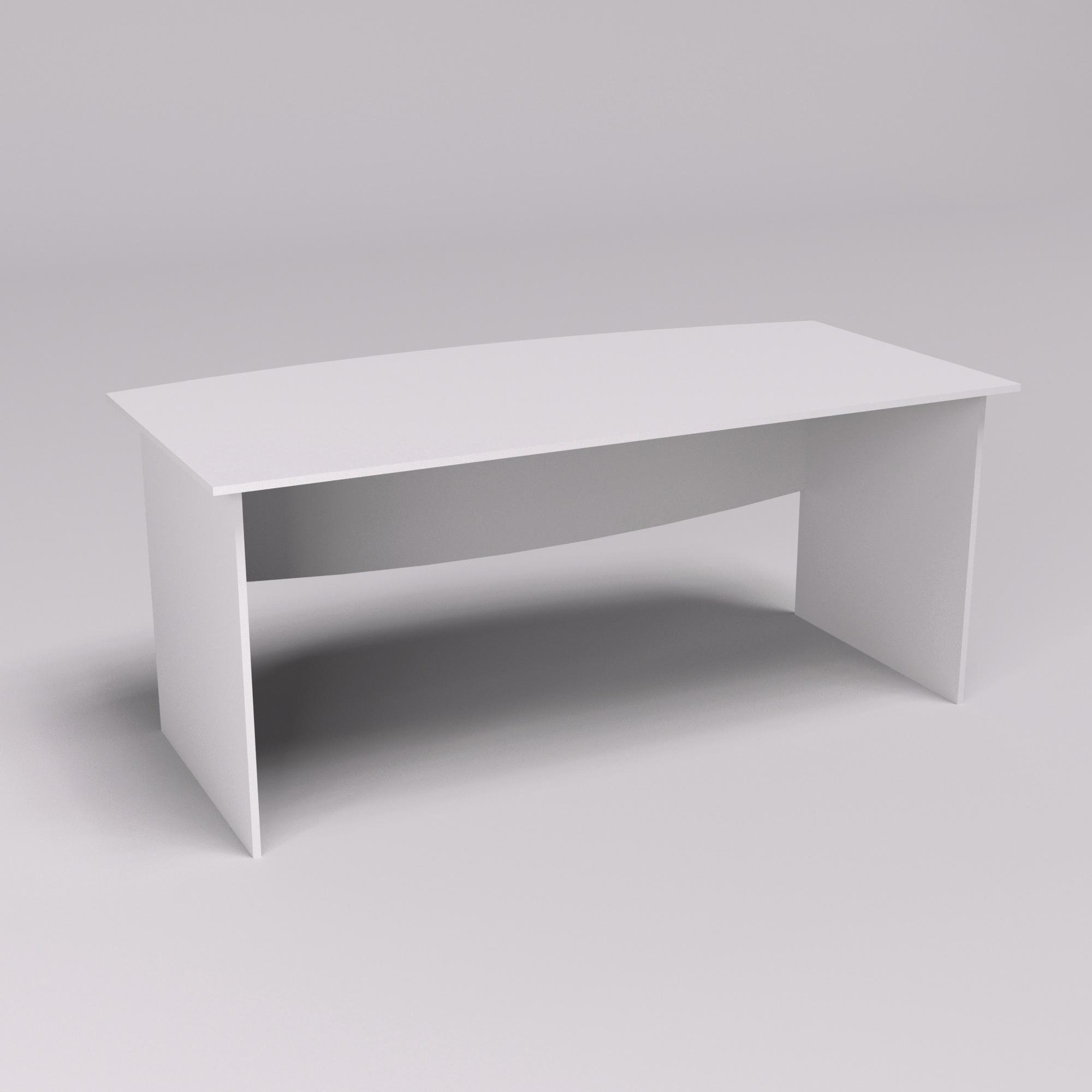 Стол офисный Лидер основной 1800х900х760 мм Белый (12216)