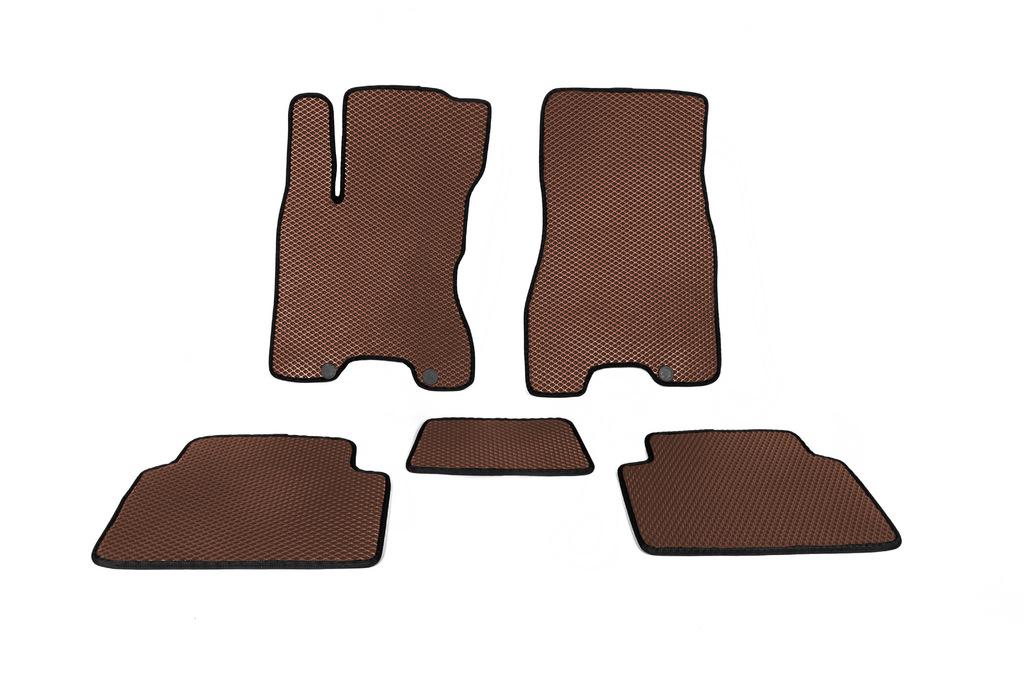 Коврики EVA Digital Designs для Nissan X-trail T31 2007-2014 гг. этилвинилацетат Коричневый