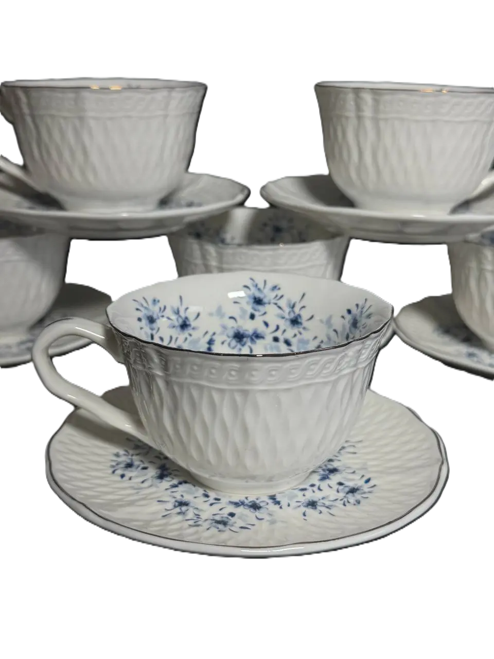 Сервиз для чая фарфоровые 25304L 12 предметов 250 мл (31887784) Сервиз для чая фарфоровые 25304L 12 предметов 250 мл (31887784)