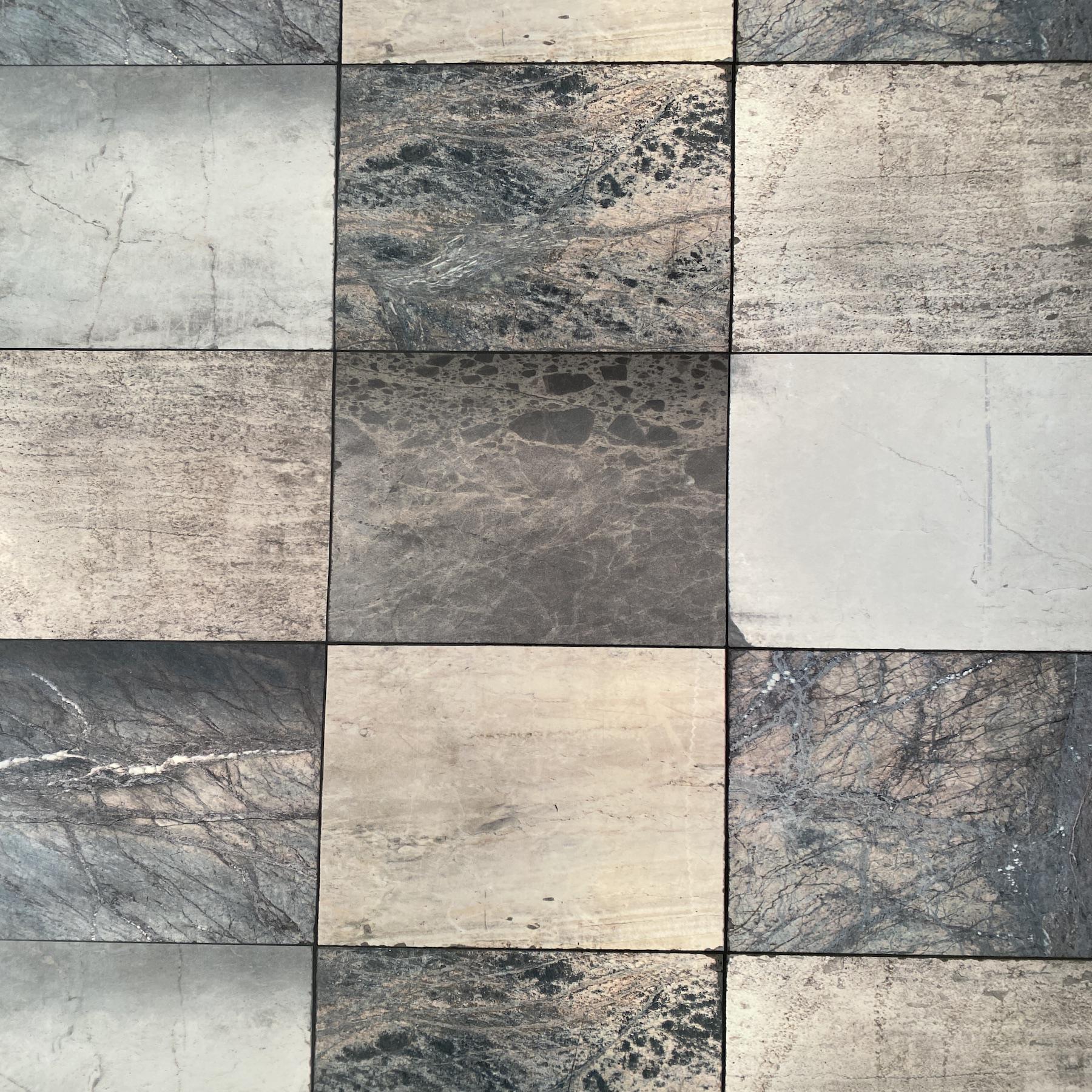 Обои виниловые на флизелиновой основе Ugepa Horizons L46009 под мрамор Синий