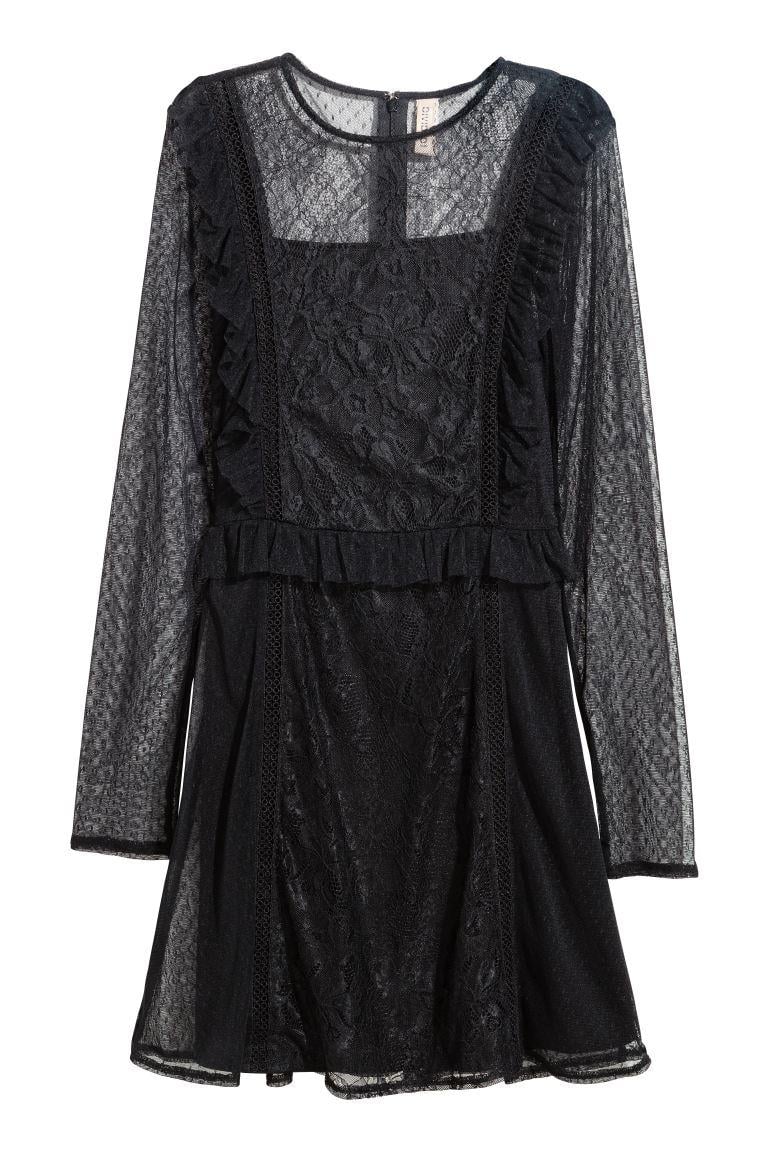 Платье кружевное р. 34 Черный (5356606dlog)