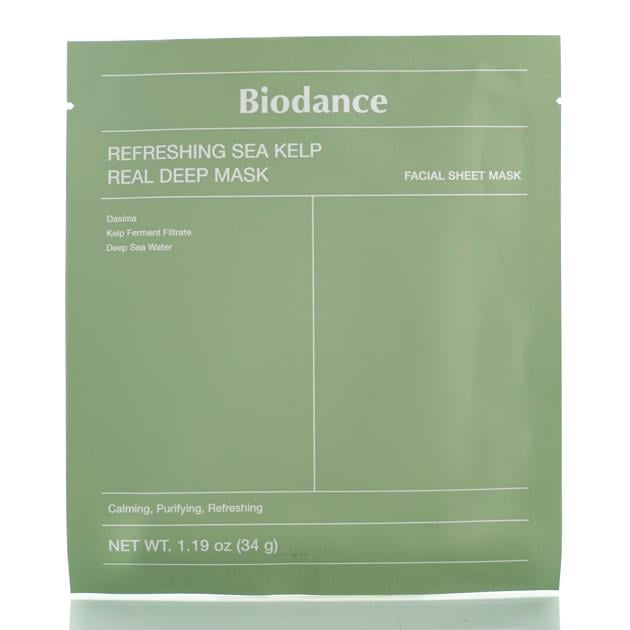 Маска освежающая Biodance гидрогелевая для лица с морскими водорослями 34 мл Маска освежающая Biodance гидрогелевая для лица с морскими водорослями 34 мл