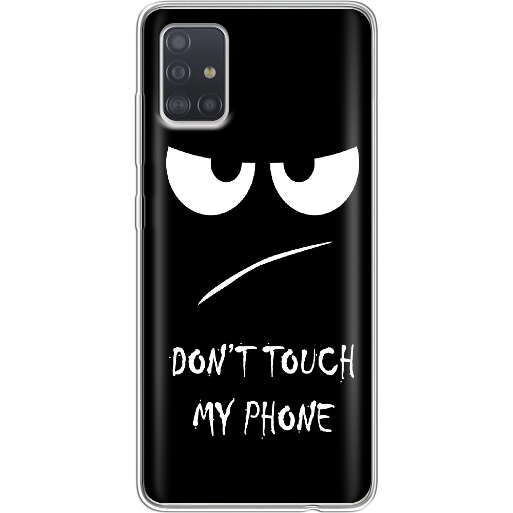 Чохол Boxface Samsung A515 Galaxy A51 Don't Touch my Phone Прозорий силікон (38808-up535-38808)