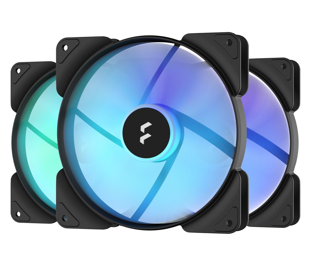 Вентилятори Fractal Design Aspect 14 RGB PWM Black Frame Triple Pack 3x140mm (FD-F-AS1-1407)