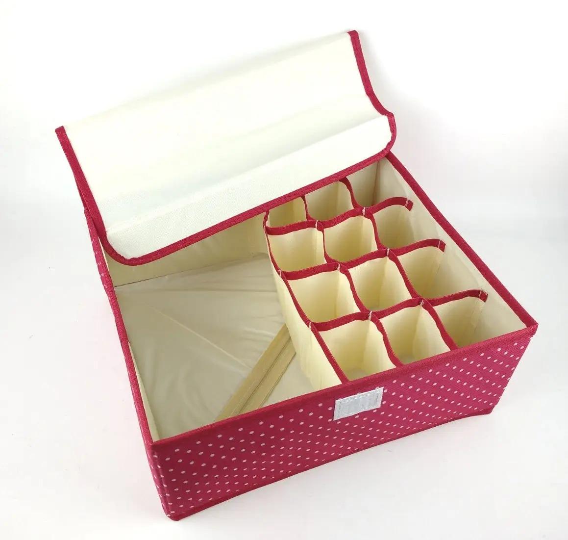 Органайзер для нижнего белья и носков 12 ячеек/1 большое отделение (ОДШ-124-6) - фото 3