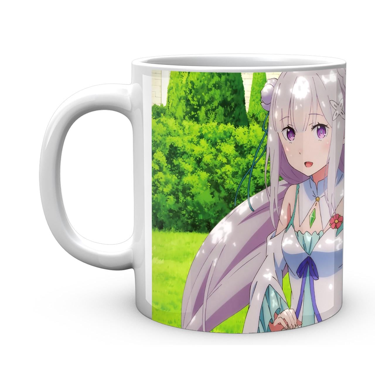 Чашка Geekland Re:Zero Эмилия Рам Рем (RZ 02.008)