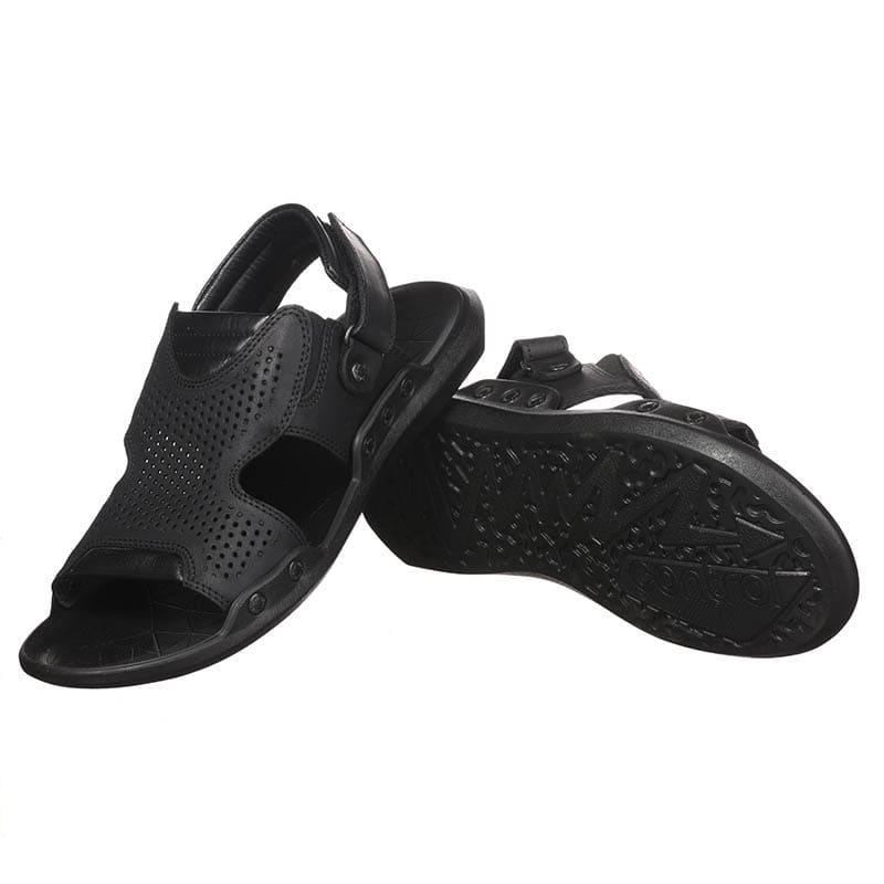 Сандалии мужские ClubShoes C3 кожаные р. 42 Черный (60002) - фото 4