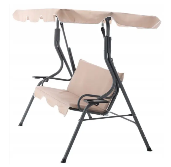 Качели садовые трехместные GardenLine KRE0735 - фото 2