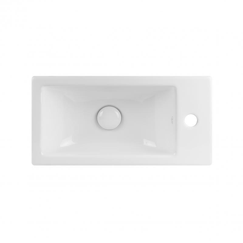 Раковина Q-tap Crow QT0511A010W с донным клапаном