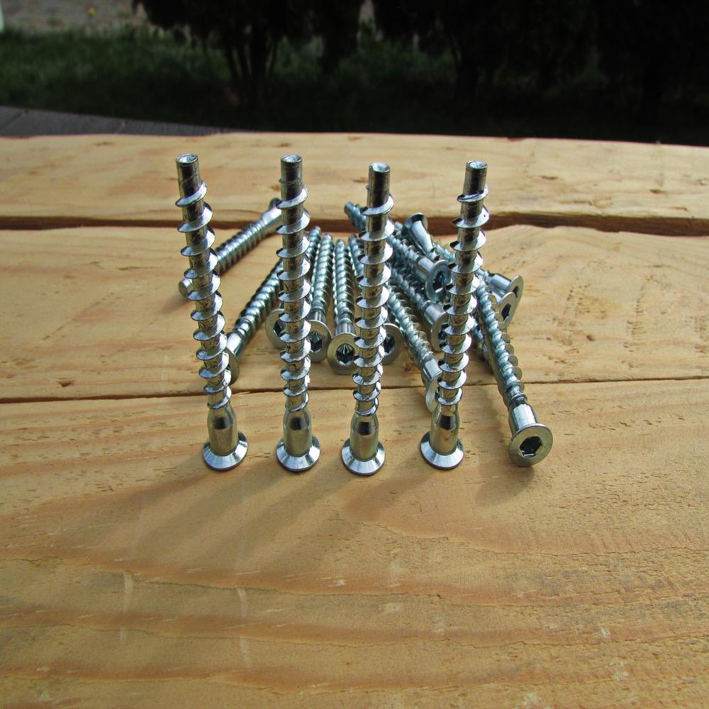 Комплект конфирмат мебельный 6,4х50 мм 150 шт. (29354412) - фото 2 Комплект конфирмат мебельный 6,4х50 мм 150 шт. (29354412) - фото 2