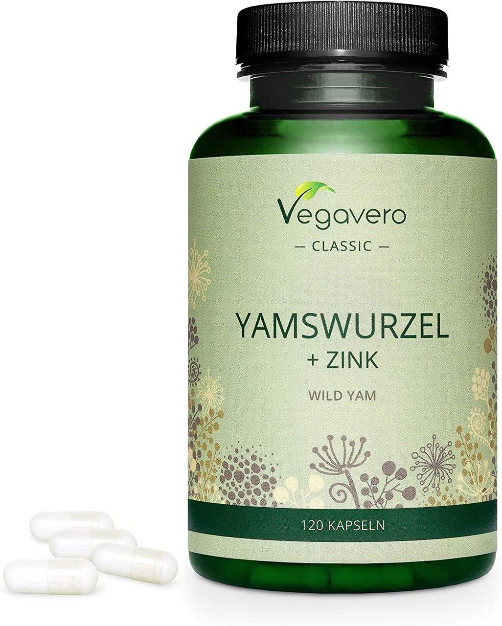 Витамины для иммунитета Vegavero Корень ямса 1440 мг 120 капс. (50094234v)