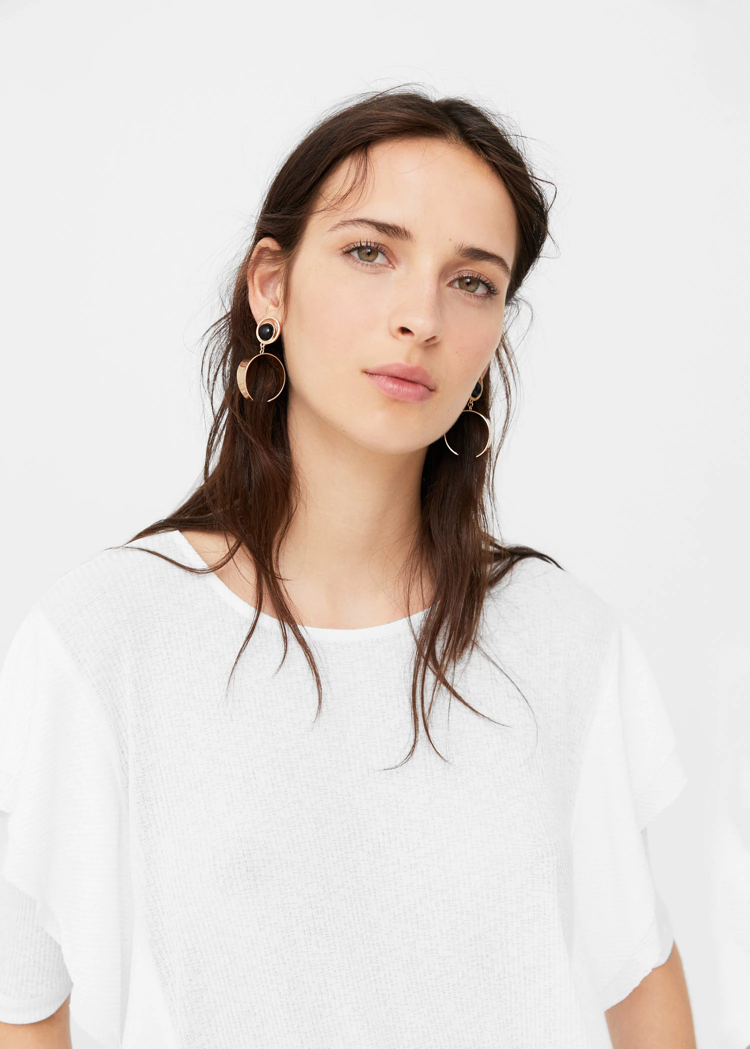 Блузка Mango S Белый (2000000822631) - фото 4 Блузка Mango S Белый (2000000822631) - фото 4