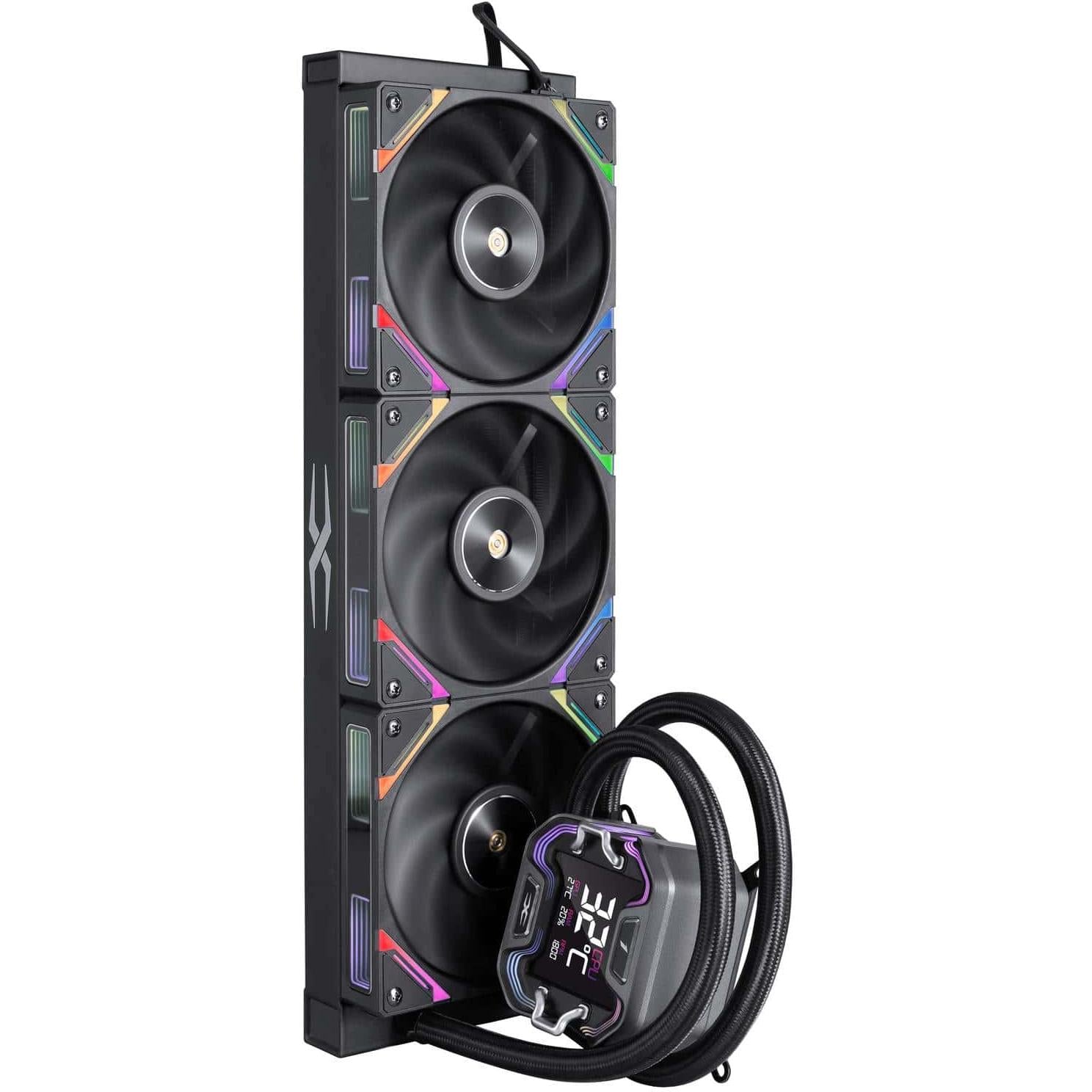 Система водяного охолодження 1stPlayer X-360E 300 Вт 360 мм 2000 об/хв ARGB Black (38473417)