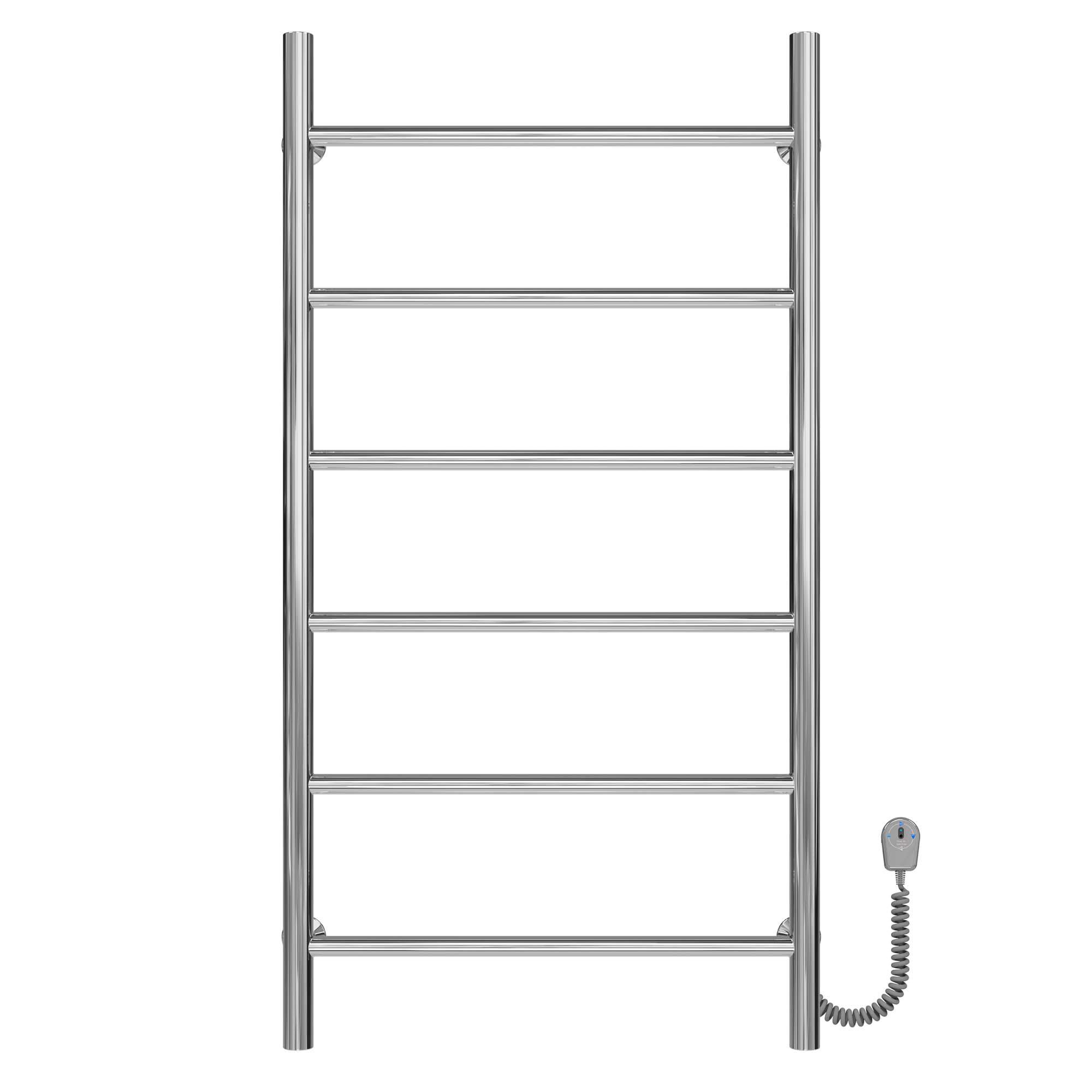 Полотенцесушитель электрический Deffi Орион П6 EF16 правое подключение нержавеющая сталь 500х1000 мм Хром (C.OR.100.50.6.ECR5)